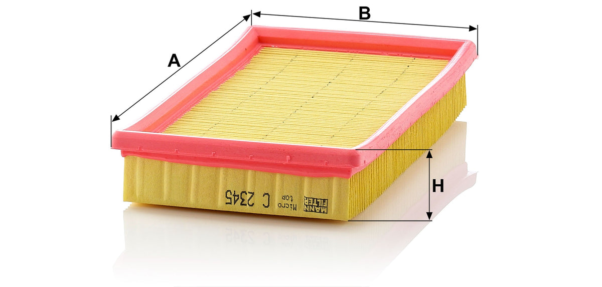 Filtro Aria Mann-Filter C 2345 – Fiat - foto 2