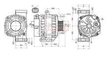 Alternatore Xenergy 14V 105A – Opel / Suzuki – XAL17730AD