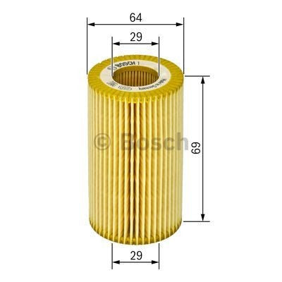 Filtro Olio Bosch 1 457 429 249 – Peugeot / Ford / Citroën