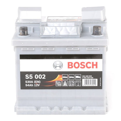 Batteria Auto Bosch S5 002 12V 54Ah 530A – 0 092 S50 020