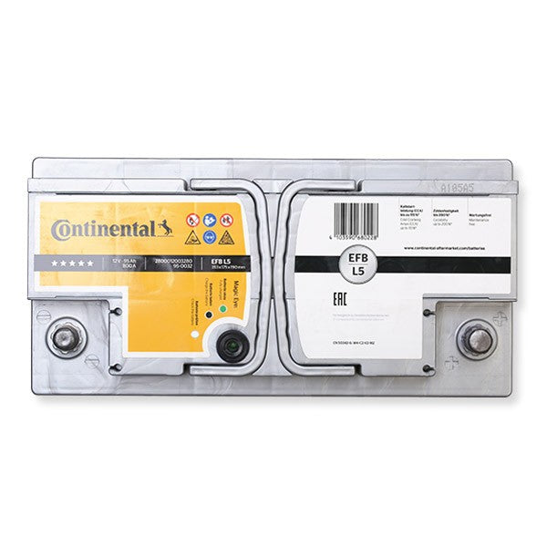 Batteria Auto Continental Start-Stop 12V 95Ah 800A – 2800012003280