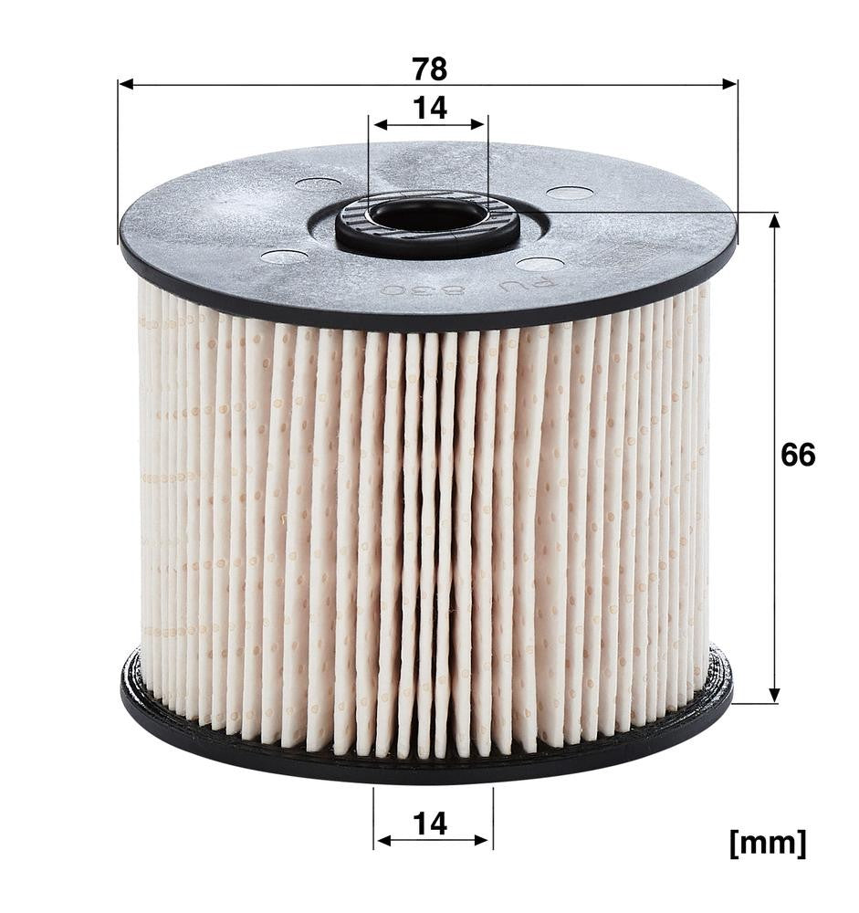 Filtro Carburante Mann-Filter PU 830 x – Peugeot / Citroën - foto 3