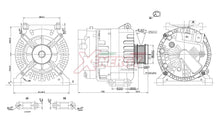 Alternatore Xenergy 14V 150A – Mercedes – XAL28615AD