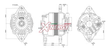 Alternatore Xenergy 14V 65A – Chevrolet / Daewoo – XAL10146AD
