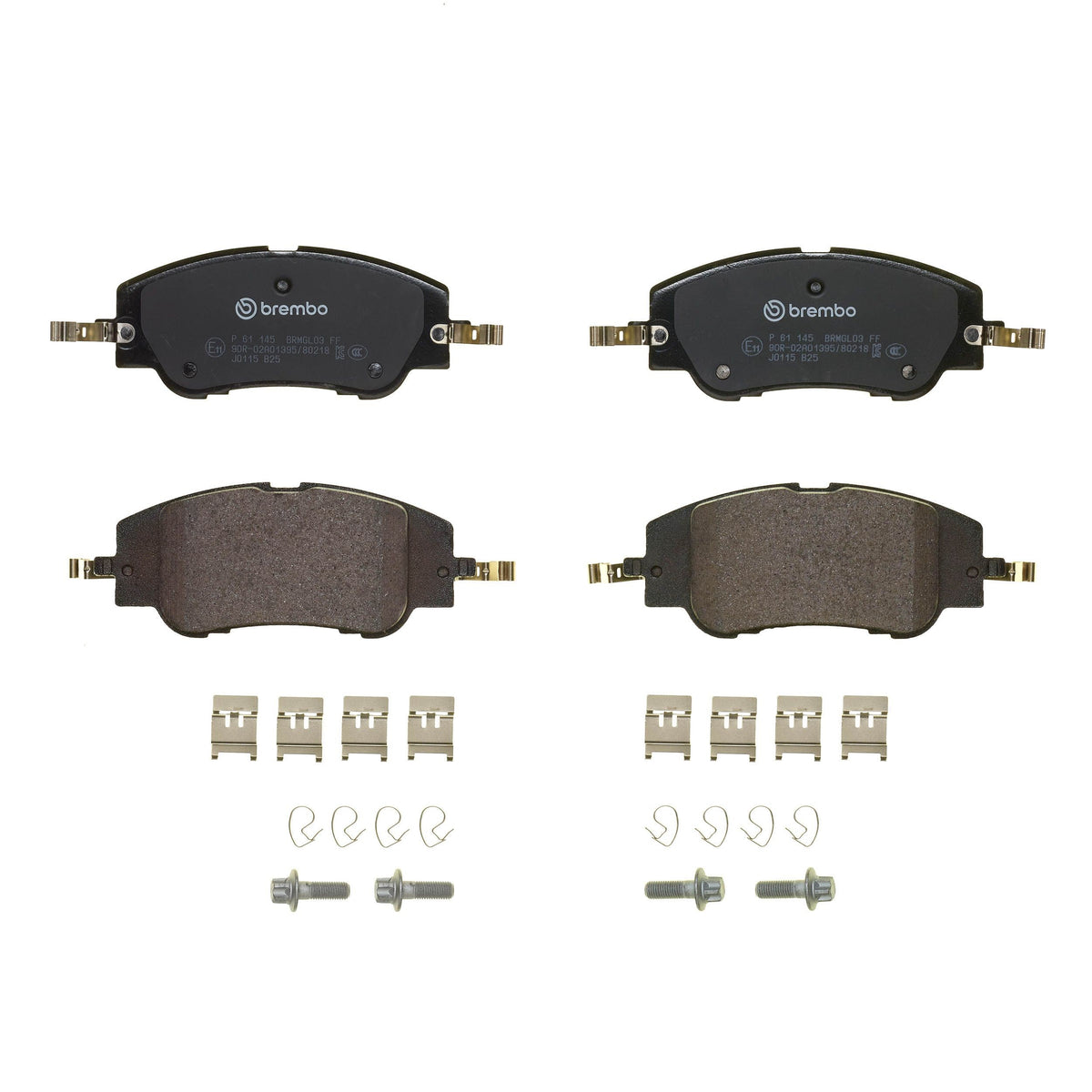Kit Pastiglie Freno Brembo P 61 145 – Citroën / Peugeot / Opel