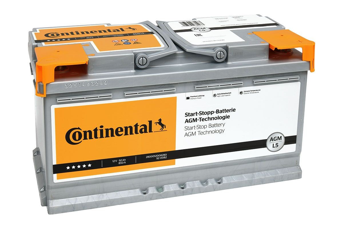 Batteria Auto Continental Start-Stop 12V 92Ah 850A – 2800012008280