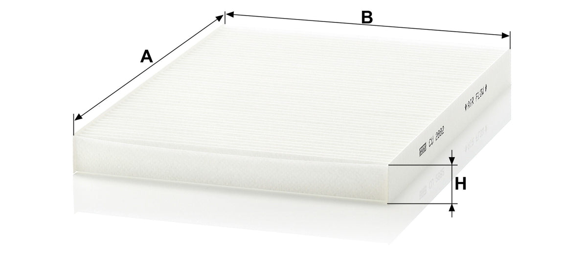 Filtro Abitacolo Mann-Filter CU 2882 – Volkswagen / Seat / Audi - foto 3