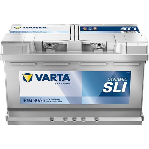 Batteria Auto Varta Dynamic SLI F16 12V 80Ah 740A – 580400074K262