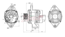 Alternatore Xenergy 14V 120A – Alfa Romeo / Fiat / Jeep – XAL23930AD