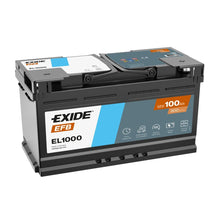 Batteria Auto Exide EFB 12V 100Ah 900A Start & Stop – EL1000