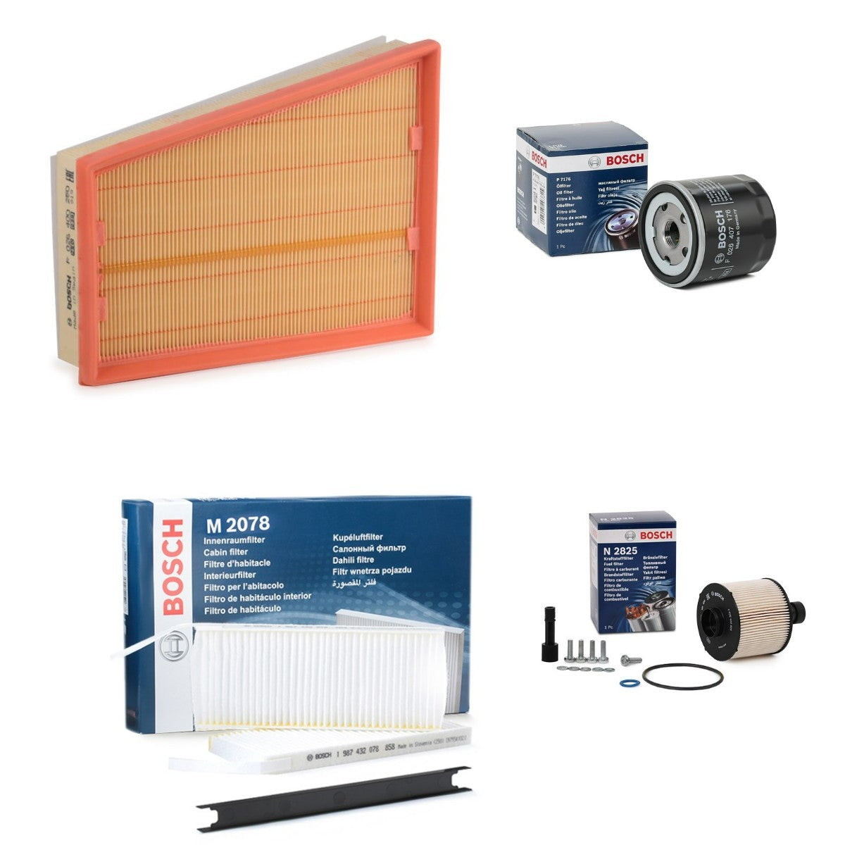 Kit Filtri Bosch BSH4055N0017 – Renault