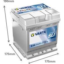 Batteria Auto Varta Dynamic SLI B36 12V 44Ah 420A – 544401042K262
