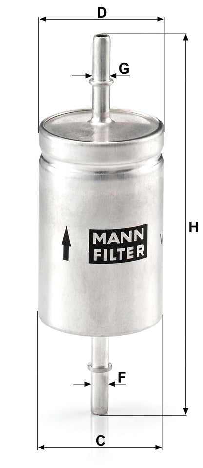 Filtro Carburante Mann-Filter WK 512 – Opel / Volkswagen / Seat - foto 3