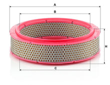 Filtro Aria Mann-Filter C 2436/1 – Seat / Fiat / Zastava - foto 2