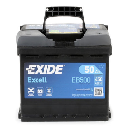 Batteria Auto Exide Excell 12V 50Ah 450A – EB500