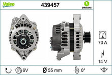 Alternatore Valeo 14V 70A – Opel – 439457