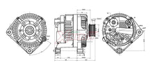 Alternatore Xenergy 14V 170A – BMW – XAL26915AD