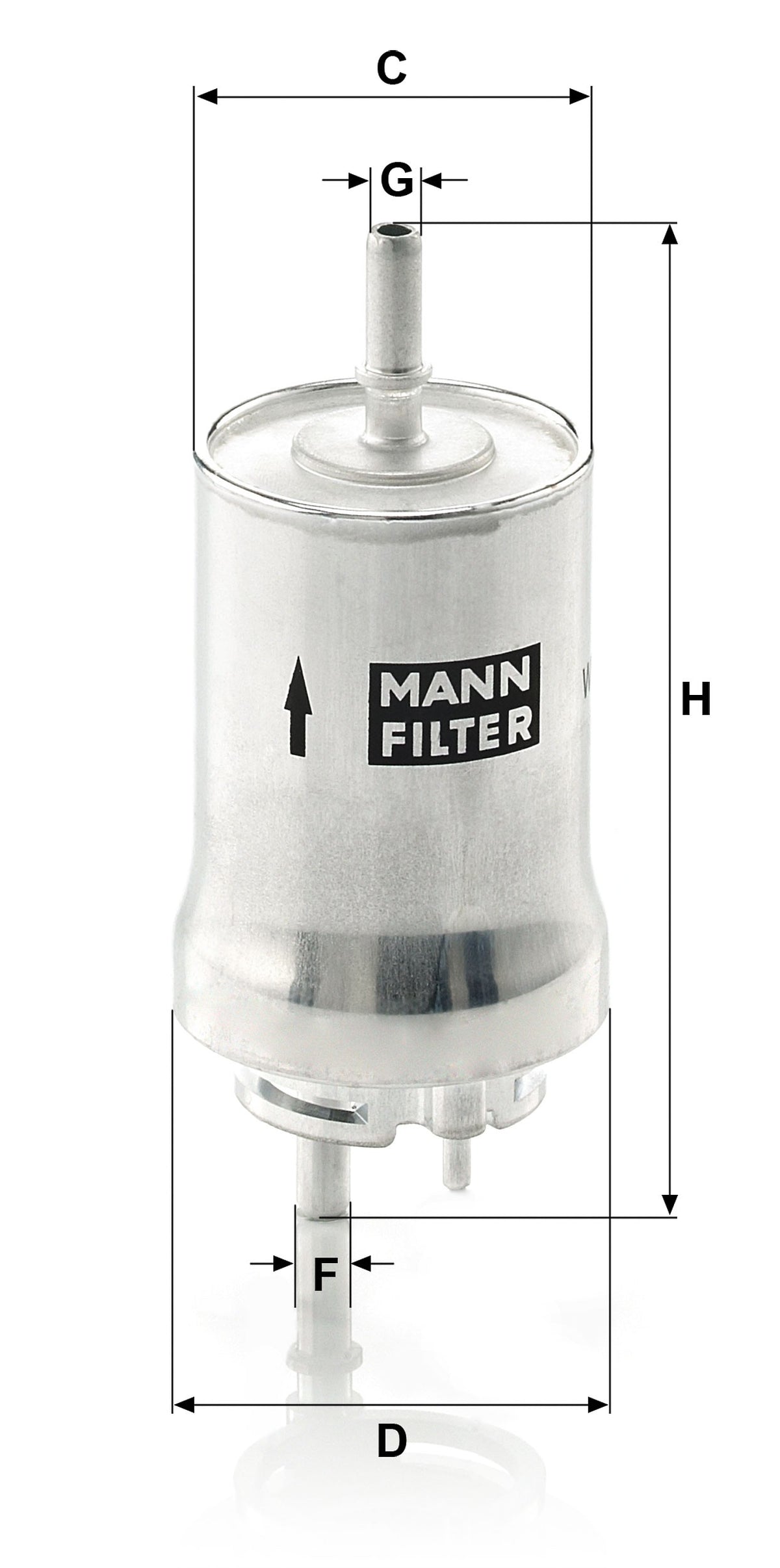 Filtro Carburante Mann-Filter WK 59 x – Volkswagen / Seat / Audi - foto 2
