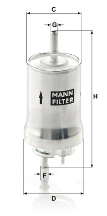 Filtro Carburante Mann-Filter WK 59 x – Volkswagen / Seat / Audi - foto 2