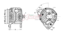 Alternatore Xenergy 14V 140A – Fiat / Iveco – XAL32010AD