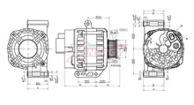Alternatore Xenergy 14V 120A – Alfa Romeo / Fiat – XAL39515AD
