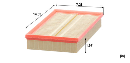 Filtro Aria Mann-Filter C 37 153 – Volkswagen / Audi / Seat - foto 3