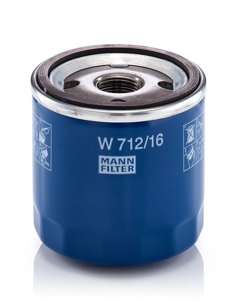 Filtro Olio Mann-Filter W 712/16 – Fiat / Alfa Romeo / Lancia