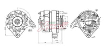 Alternatore Xenergy 14V 45A – Fiat / Lancia / Autobianchi – XAL12930AD