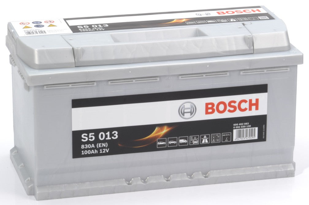 Batteria Auto Bosch S5 013 12V 100Ah 830A – 0 092 S50 130