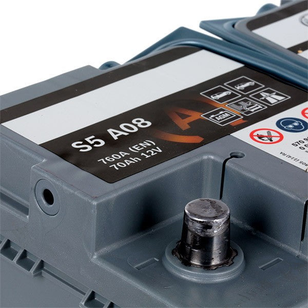 Batteria Auto Bosch S5 A08 AGM 12V 70Ah 760A Start & Stop – 0 092 S5A 080