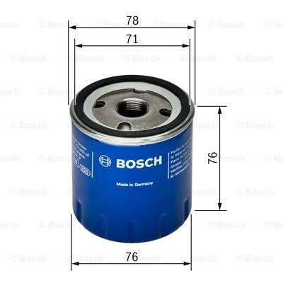 Filtro Olio Bosch F 026 407 078 – Ford / Volvo