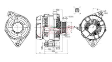 Alternatore Xenergy 14V 130A – Toyota – XAL14740AD