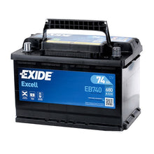 Batteria Auto Exide Excell 12V 74Ah 680A – EB740