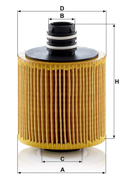 Filtro Olio Mann-Filter HU 8006 z – Fiat / Jeep / Alfa Romeo - foto 3