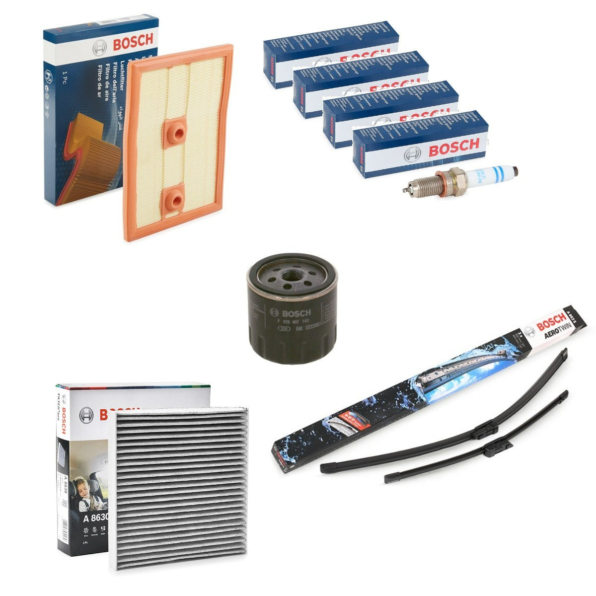 Kit Filtri Bosch BSH4682SK047