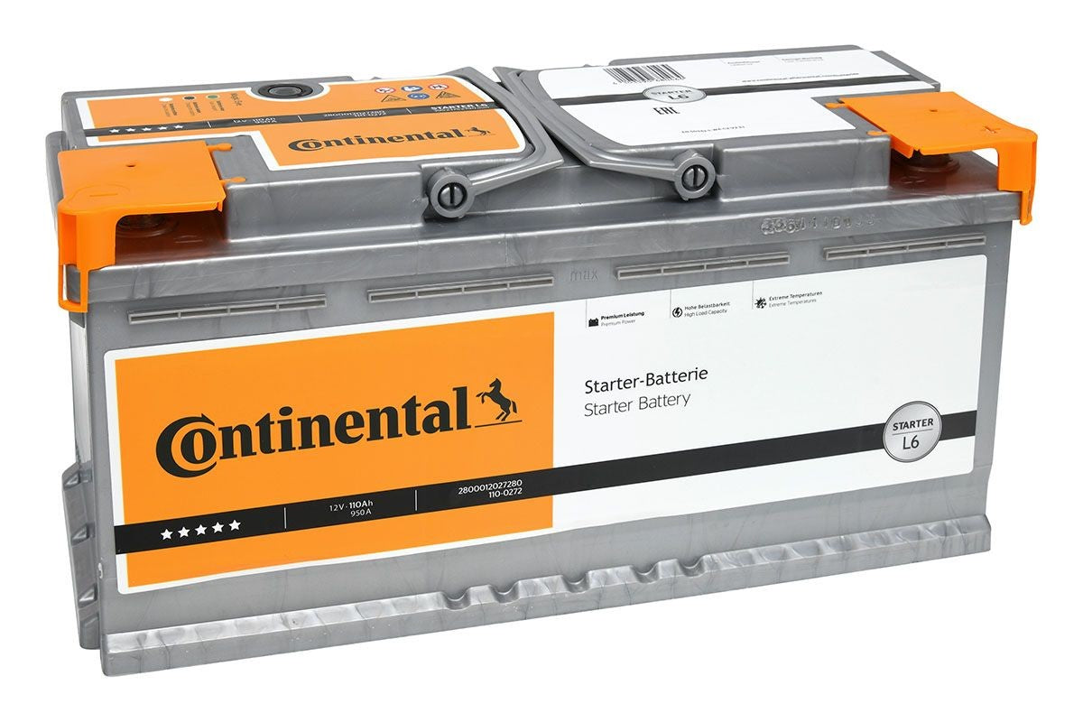 Batteria Auto Continental Starter 12V 110Ah 950A – 2800012027280