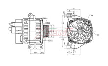 Alternatore Xenergy 14V 70A – Lancia / Fiat – XAL17130AD