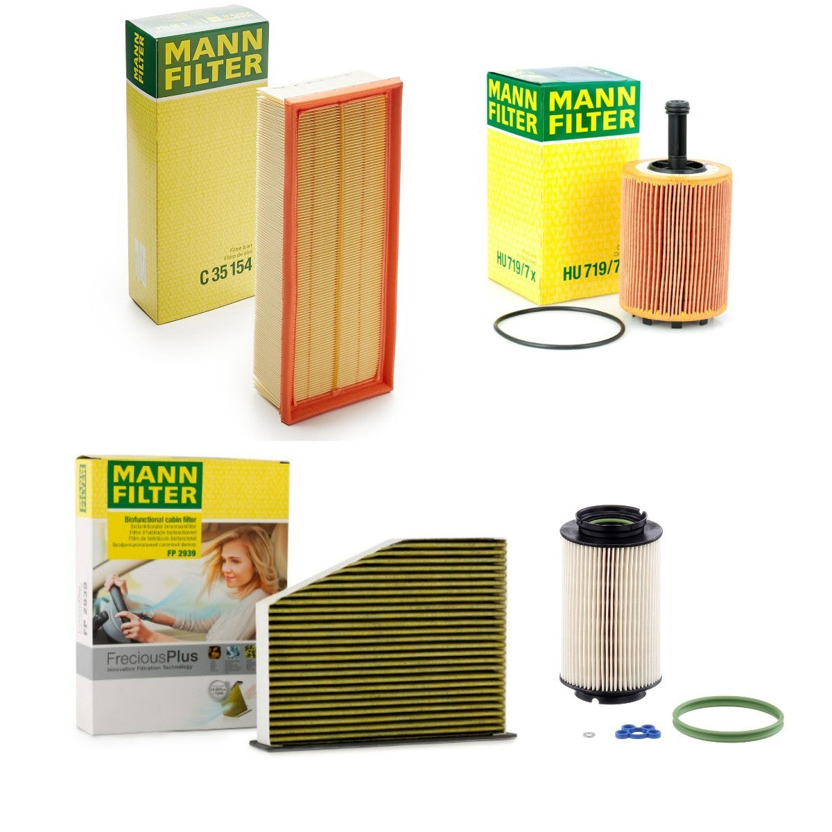 Kit Filtri Mann-Filter MNF4055N0103 – Volkswagen / Audi / Seat / Skoda
