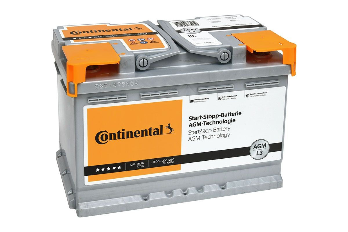 Batteria Auto Continental Start-Stop 12V 70Ah 720A – 2800012006280