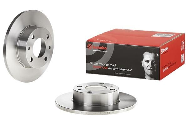 Coppia Dischi Freno Posteriori Brembo 08.3636.10