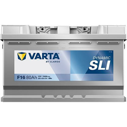 Batteria Auto Varta Dynamic SLI F16 12V 80Ah 740A – 580400074K262
