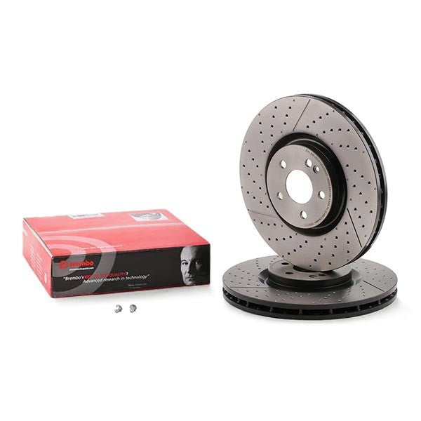 Coppia Dischi Freno Anteriori Brembo 09.B913.11 Ø 350 mm – Mercedes-Benz