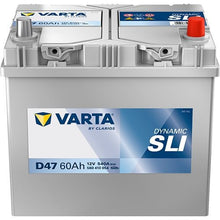 Batteria Auto Varta JIS D47 12V 60Ah 540A – 560410054K262